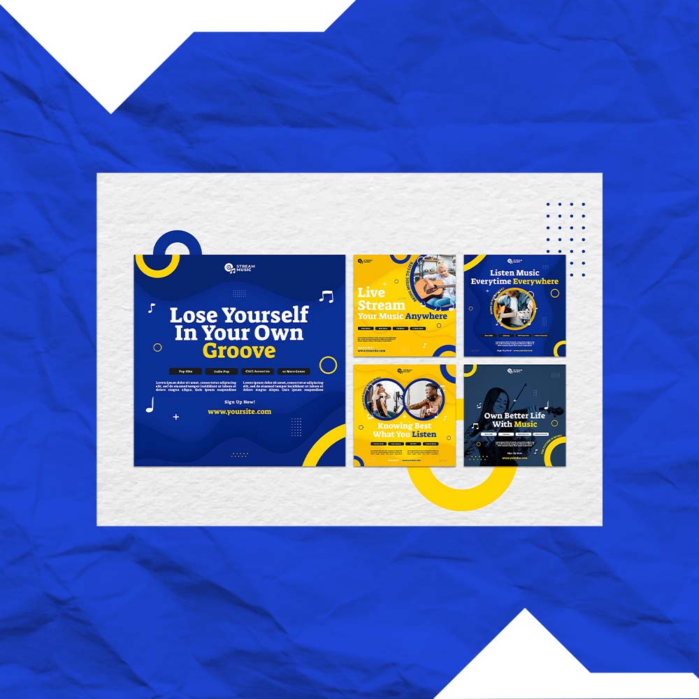 تصميم ١٠ صور اعلانية